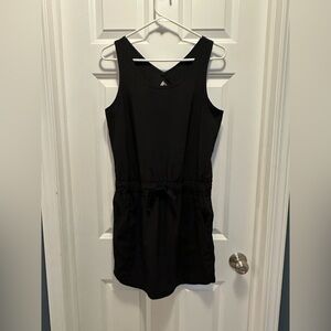 RBX Black Athletic Dry Fit Dress with Pockets Small